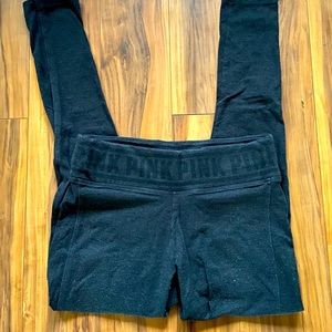 Victoria secret pink yoga sweatpant leggings